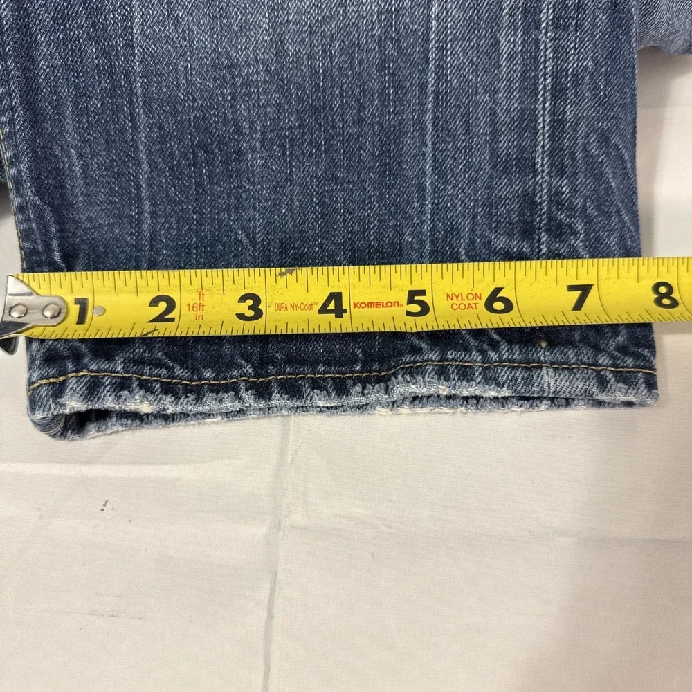 American Eagle Mens Slim Straight‎ Jeans Blue Denim Size 36x32 Used